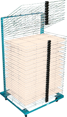 AWT Rack-It Heavy Duty Series Drying and Storage Racks - SPSI Inc.